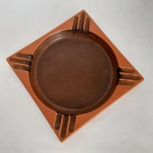 Vintage Mid Century Modern Hyalyn Porcelain Ashtray